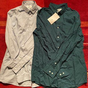 Set of 2 H&M Slim Fit Dress Shirts (S)